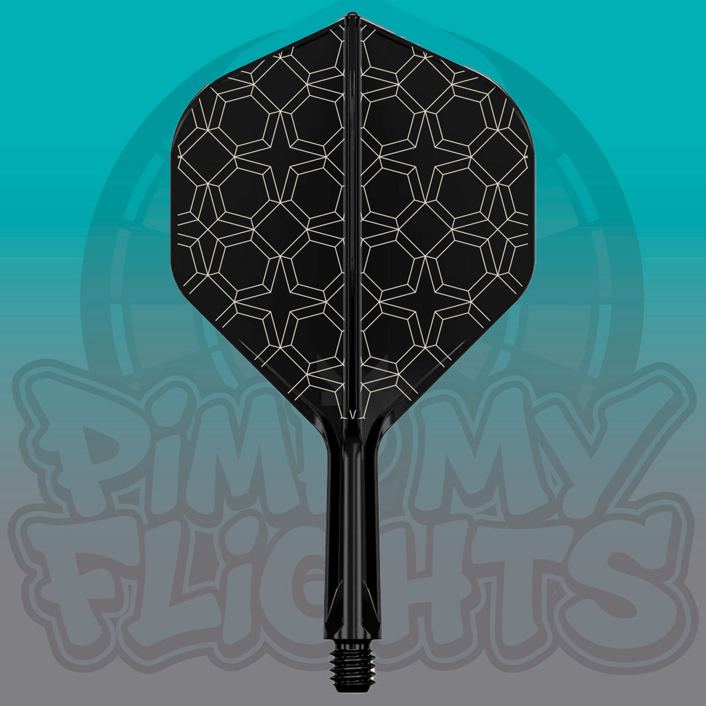 K-Flex schwarz No.2/6 Design PMF002 (Set=3 Stück)